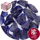 Enviro-Glass Large Gravel - Cobalt Blue